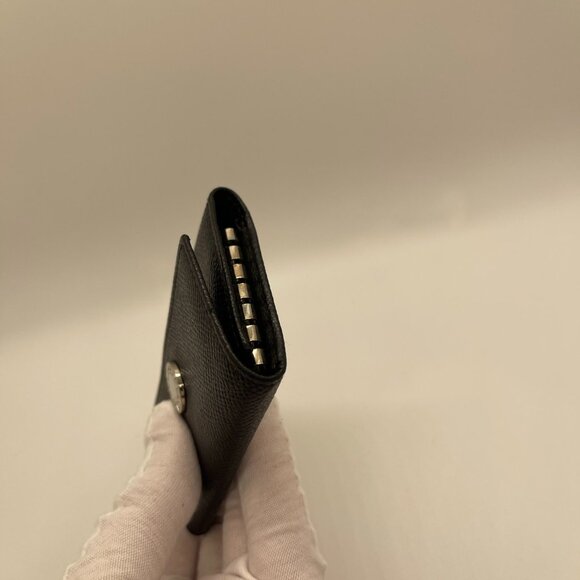 Bvlgari excellent condition authentic Key Case Black ring Made in Italy Bulgari - Picture 7 of 14